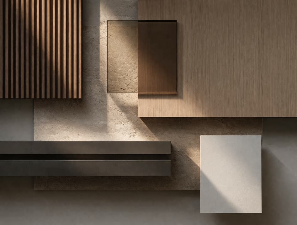 Moodboard e finiture